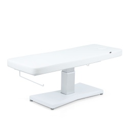 Weelko Hern + 1-motor electric massage table white PU