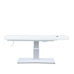 Weelko Hern + 1-motor electric massage table white PU