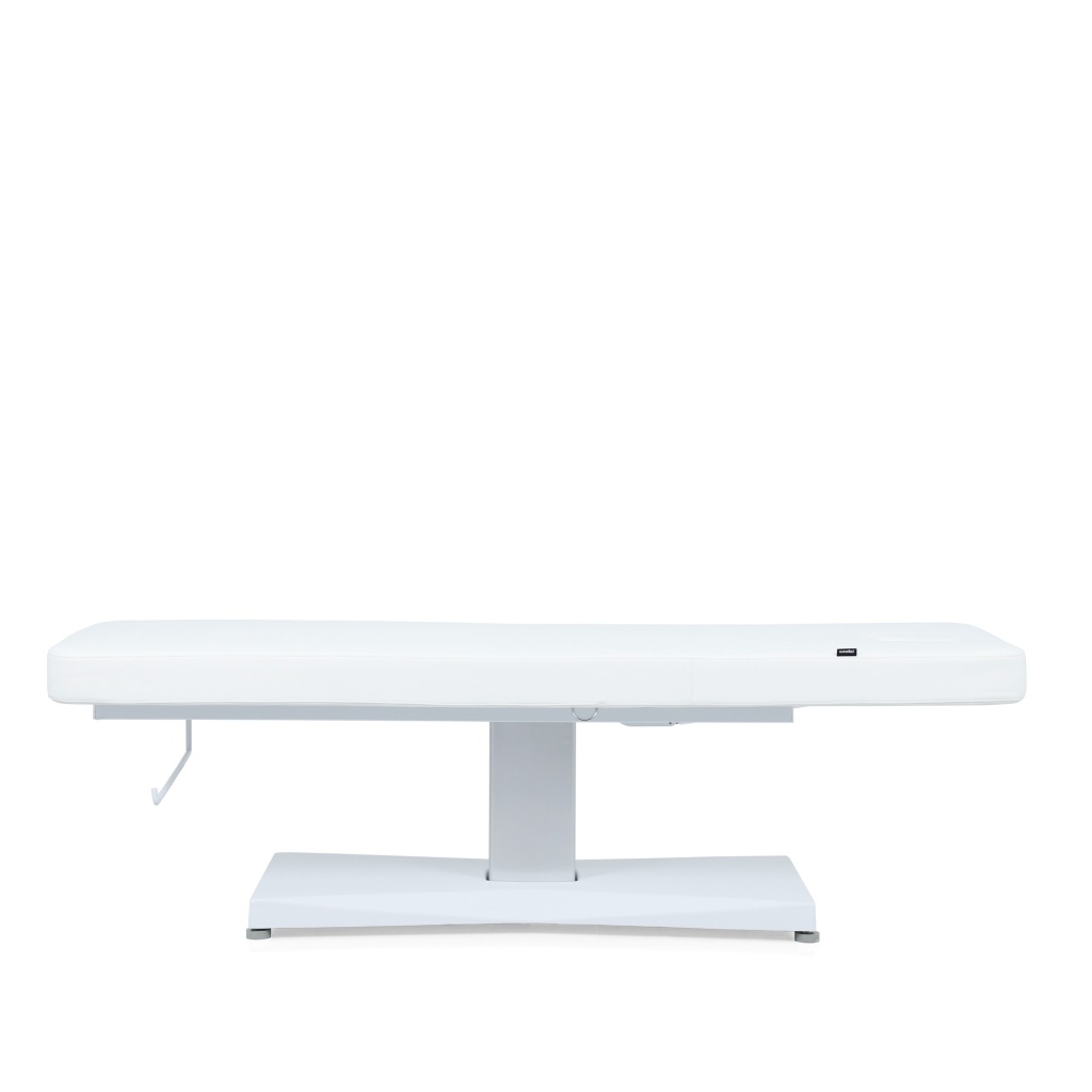Weelko Hern + 1-motor electric massage table white PU