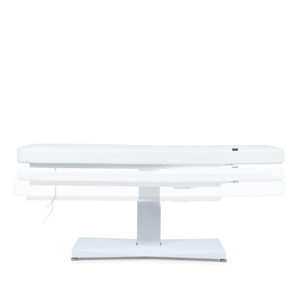 Weelko Hern + 1-motor electric massage table white PU