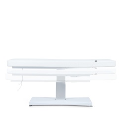 Weelko Hern + 1-motor electric massage table white PU
