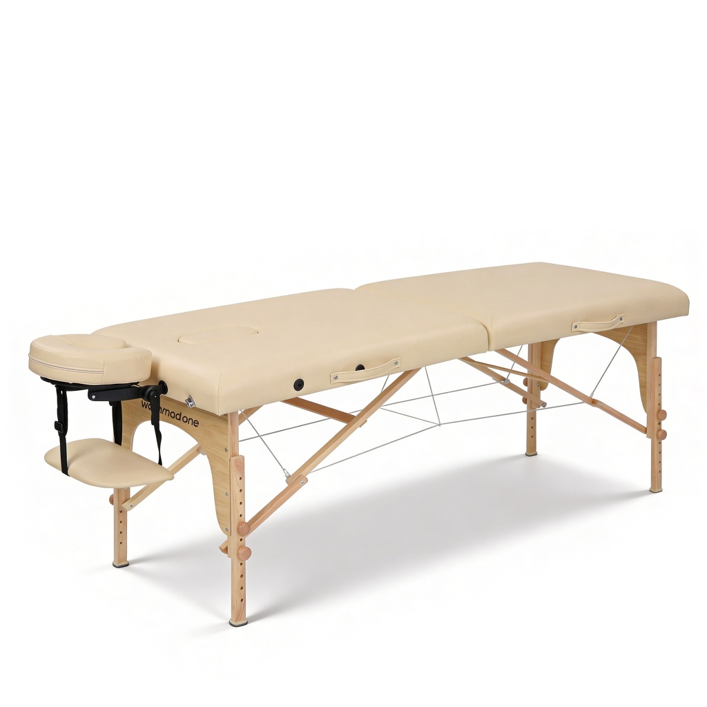 Table pliante Weelko Nomad one crème WKS037.A16