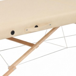 Table pliante Weelko Nomad one crème WKS037.A16
