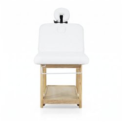 Camilla de madera Weelko Serr WKS035.A26 con reposacabezas ajustable
