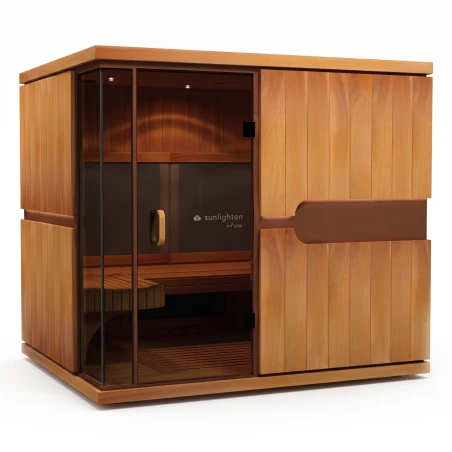 Sauna de Infrarrojos Sunlighten mPulse EMPOWER Cedro