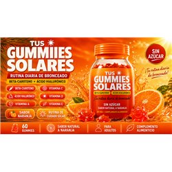 Your Sun Gummies integratore abbronzatura senza zucchero 60 gummies