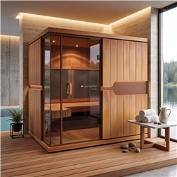 Sauna MPulse EMPOWER Cèdre, saunas - Sunmarket