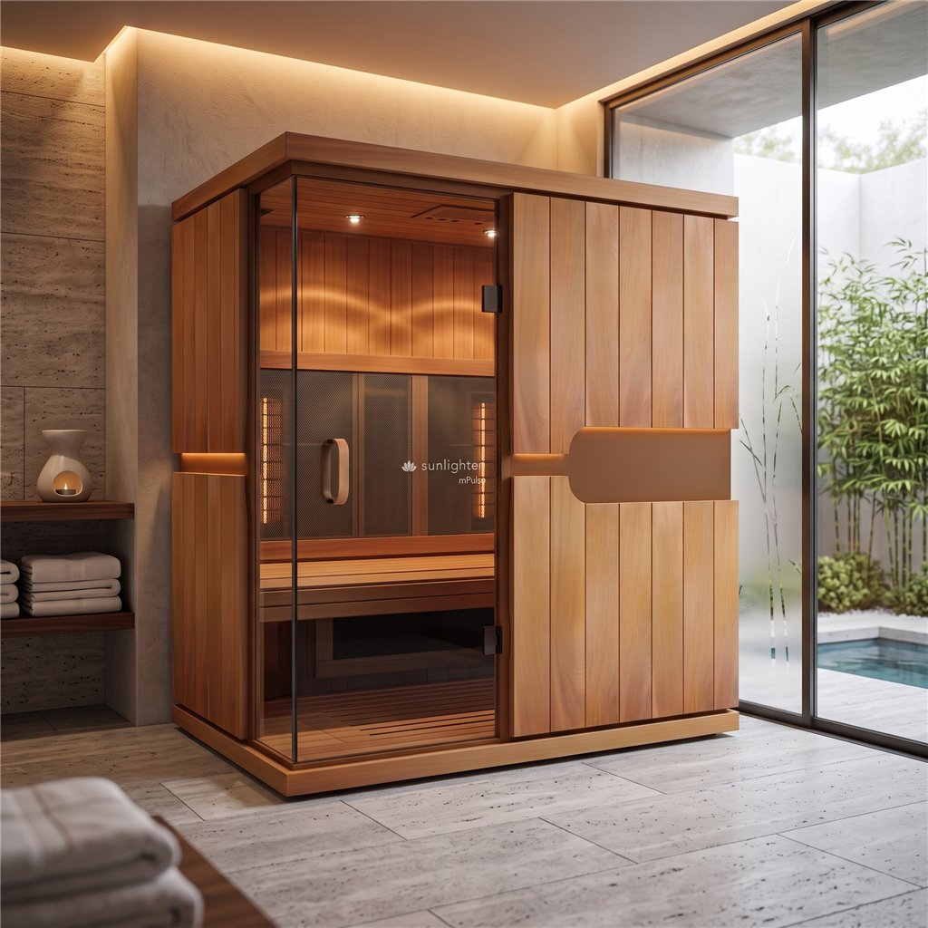 Sauna MPulse CONQUER Cèdre, saunas - Sunmarket