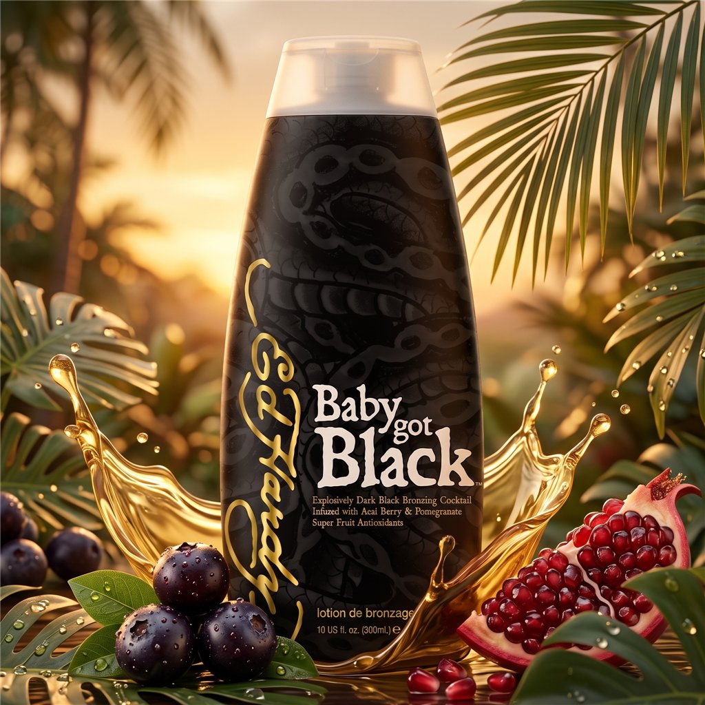 Tanovations Baby Got Black acceleratore di abbronzatura con antiossidanti