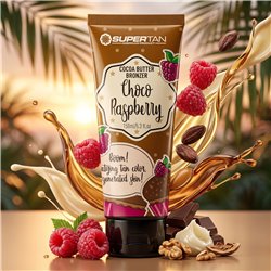 Choco Raspberry Supertan Acelerador de Bronceado 150ml | Bronceado Rápido