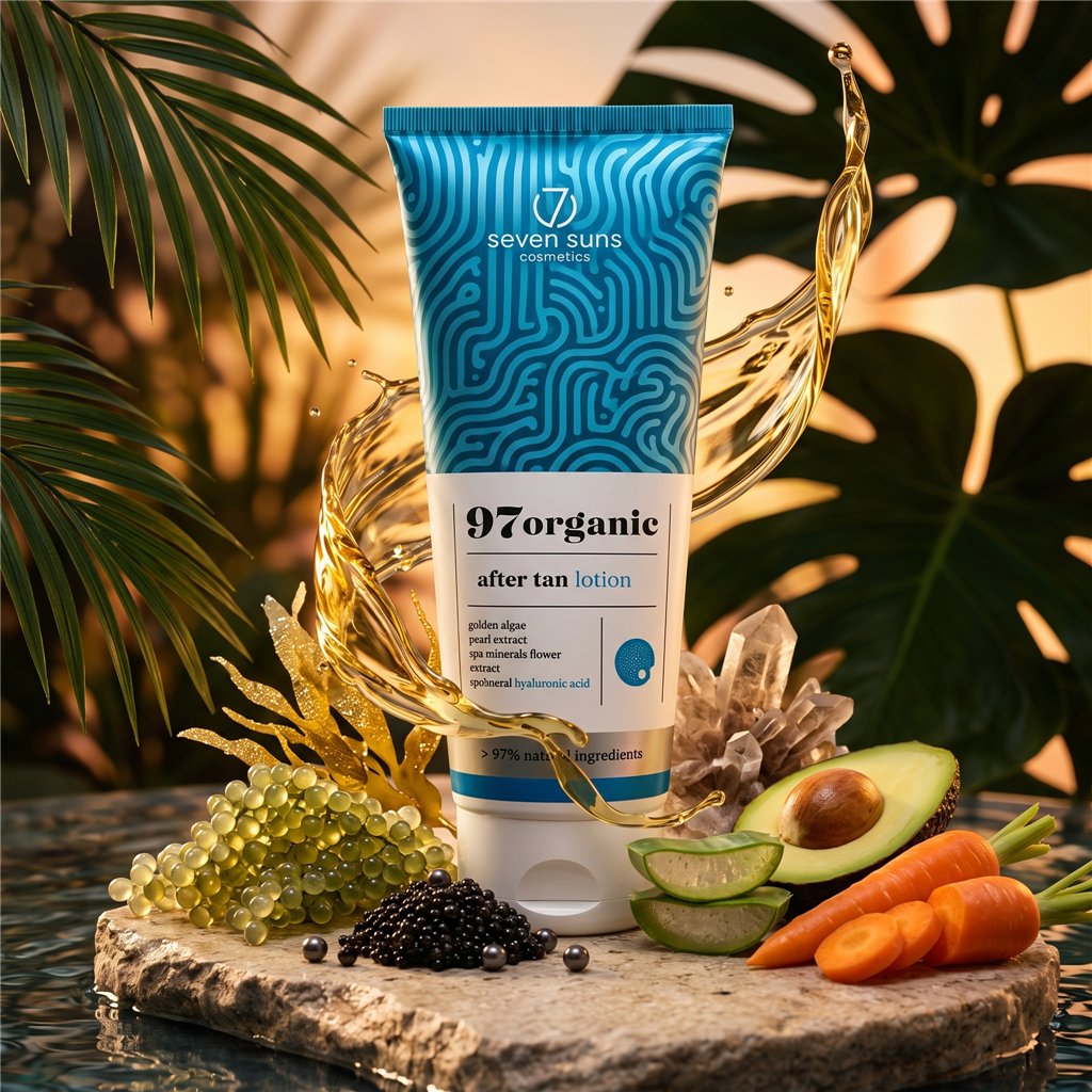 7suns 97organic after tan lotion 250ml