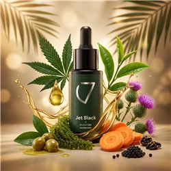 7suns Jet Black Blissful CBD Accelerator 15 ml