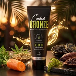 7suns Constant Bronze Accelerator CBD & Carrot Oil Lotion 250 ml.
