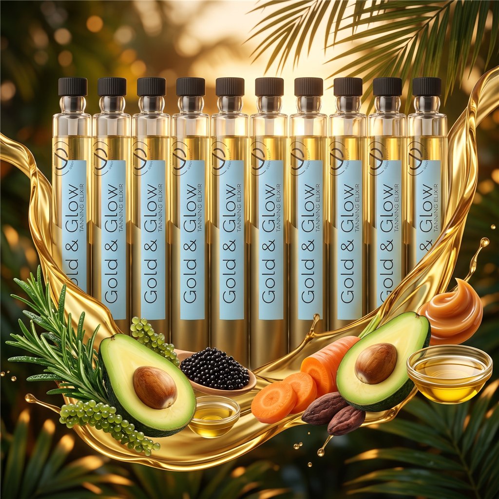 Acelerador de Bronceado 7suns Gold & Glow 100ml | Bronceado Rápido y Luminoso
