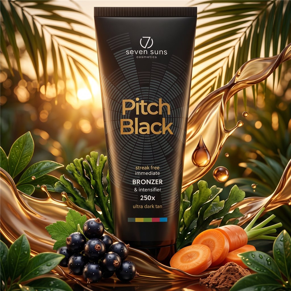 7suns Coloured PITCH BLACK 250x