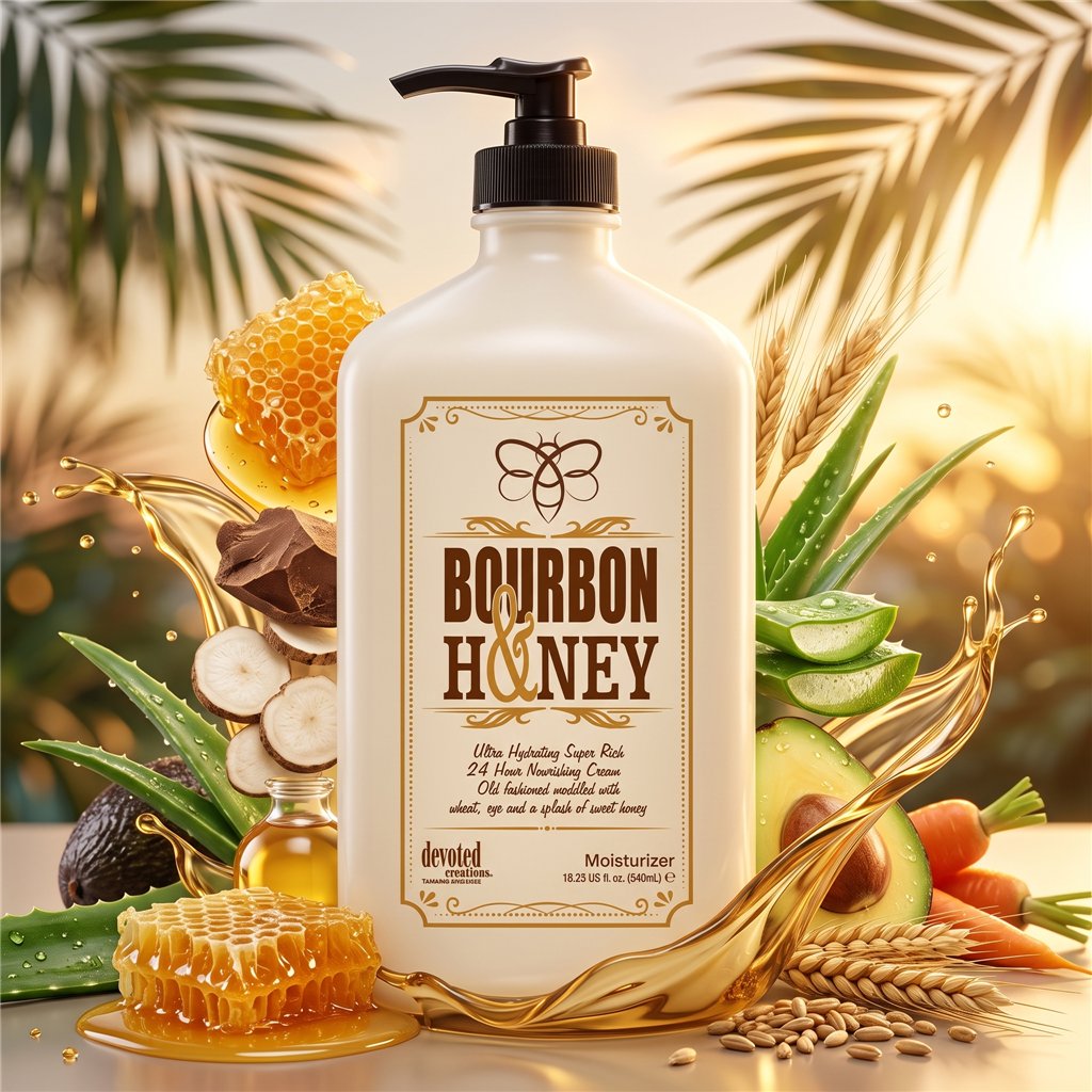 Bourbon & Honey Devoted Creations Acelerador de Bronceado