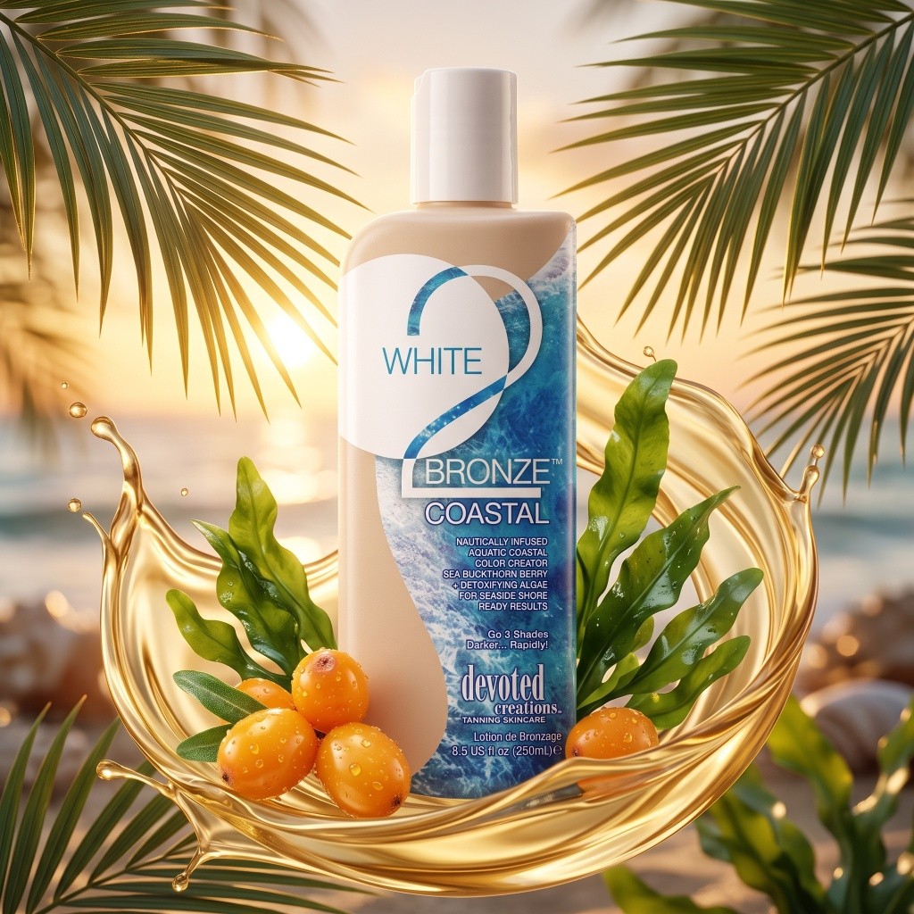 White 2 Bronze Coastal Devoted Creations acelerador de bronceado