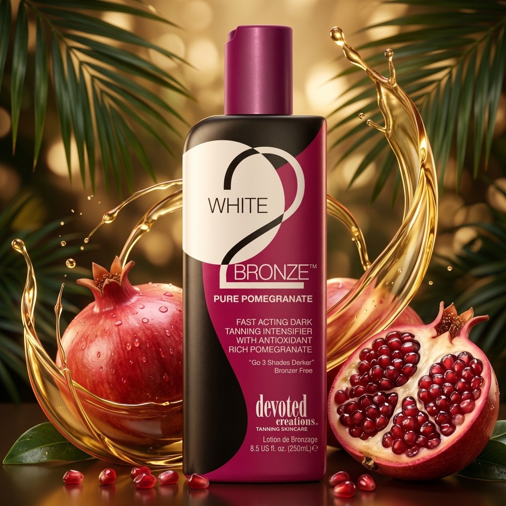 White 2 Bronze Pure Pomegranate Acelerador de Bronceado Devoted Creations