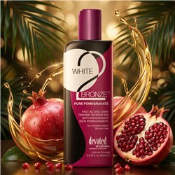 White 2 Bronze Pure Pomegranate Acelerador de Bronceado Devoted Creations