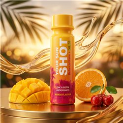 Your Sun Shot Vit. D3 Mango bevanda abbronzante con betacarotene 80 ml x 12 unità