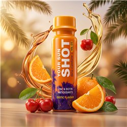 Your Sun Shot 12 unità - Acceleratore abbronzante da bere con beta-carotene e vitamina D3