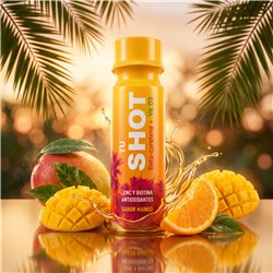 Your Sun Shot Vit. D3 Mango bebida bronceadora con betacaroteno 80 ml x 12 unidades