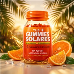 Your Sun Gummies integratore abbronzatura senza zucchero 60 gummies