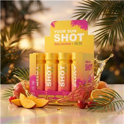 Your Sun Shot Vit. D3 Mango bevanda abbronzante con betacarotene 80 ml x 12 unità