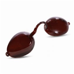 Lessian Giss Lunettes de Protection Full Vision pour Solarium avec Étui – Conçues pour le Bronzage UV