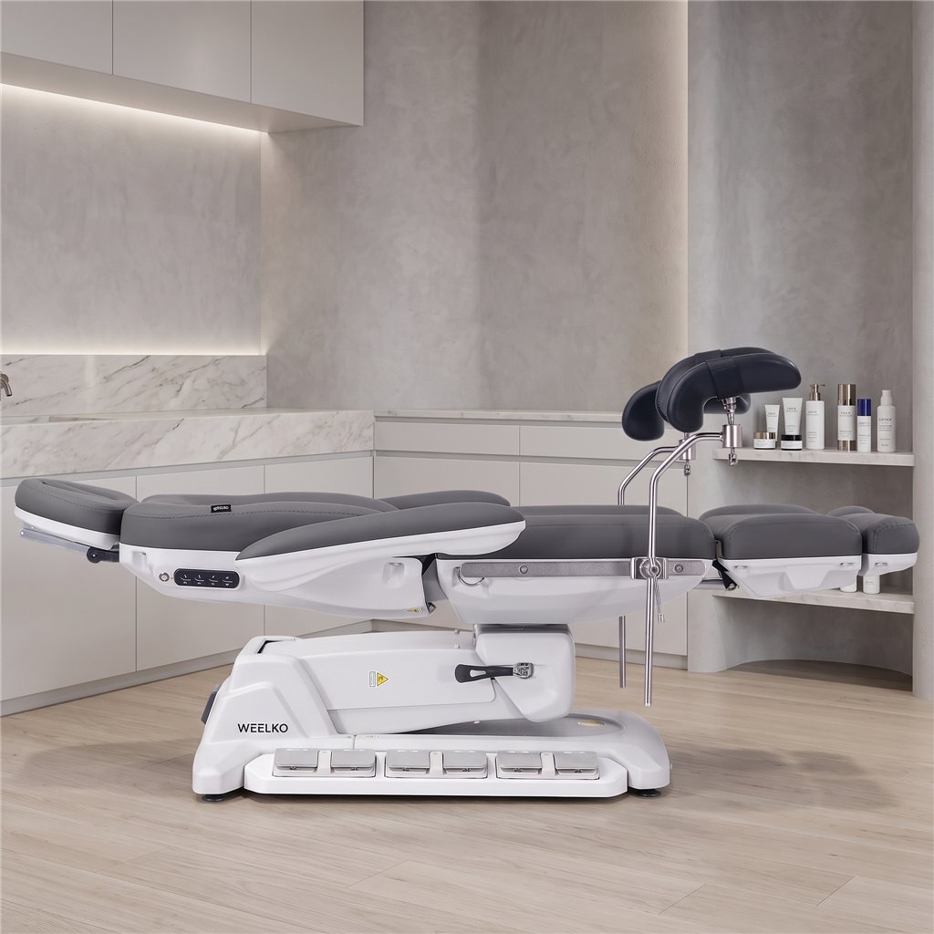 Fauteuil gynécologique électrique Weelko Simus Gyn WKE036.4.A66.GYN