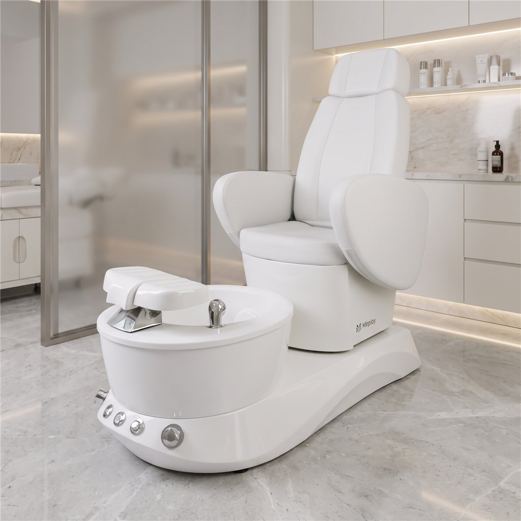 Ava pedicure chair with hydromassage footbath - Mirplay