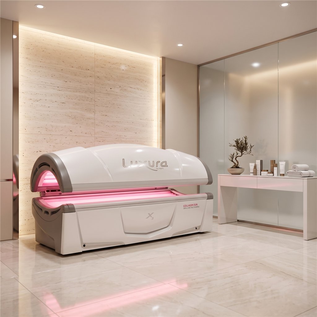 Luxura X3 Collagene Sole, abbronzatura e cura pelle a casa Hapro