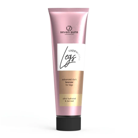 7suns Cosmetics Cappucino Legs 150ml - Acelerador de Bronceado para Piernas