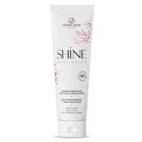 7suns Shine Face 75 ml acelerador de bronceado facial