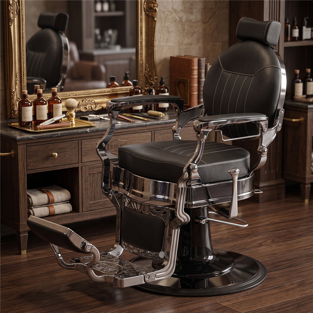 Fauteuil de barbier vintage Mige i-Medstetic