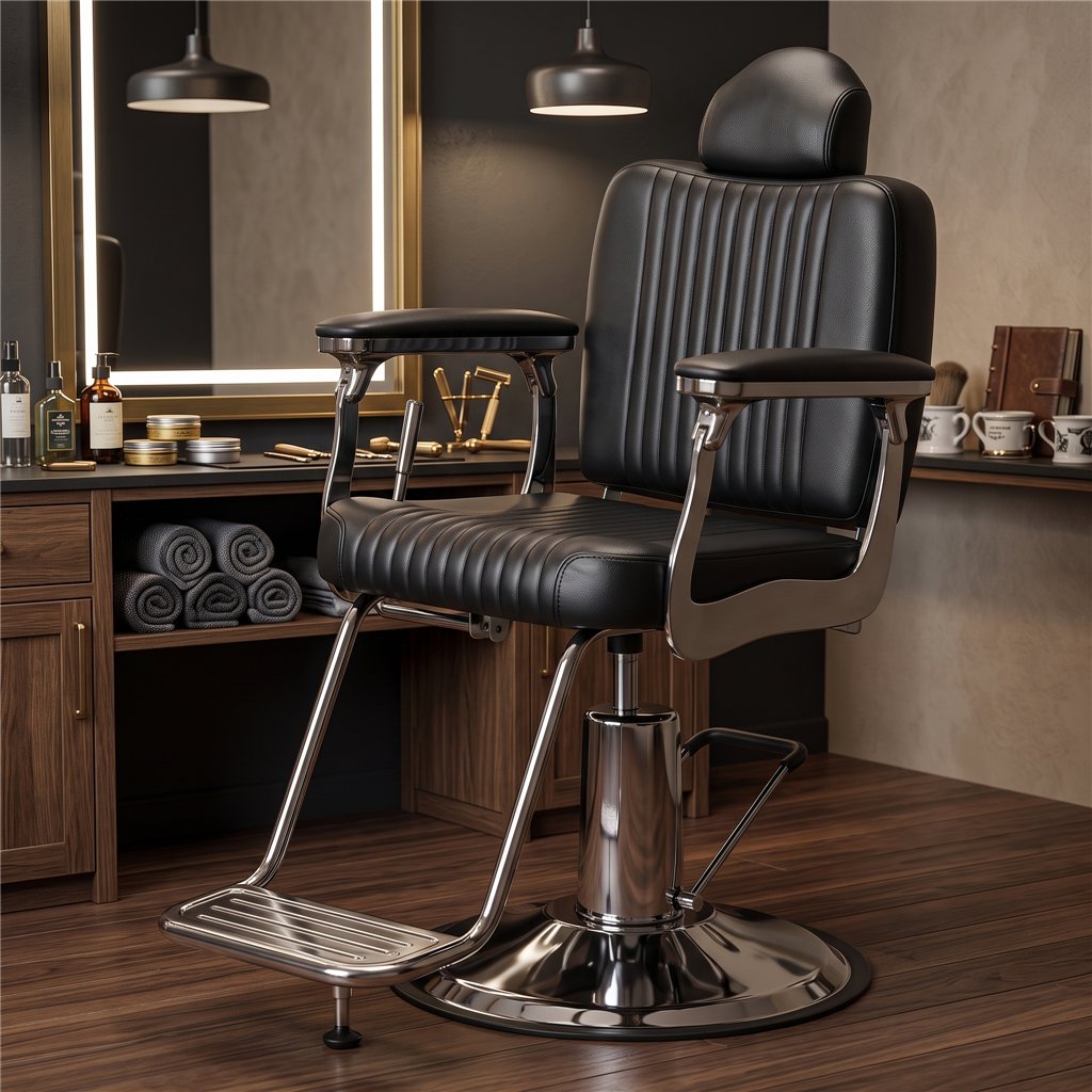 Chaise de barbier Vidal Weelko vintage – Confort intemporel