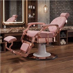 Cadeira de Barbeiro Buzz Rose Vintage Weelko