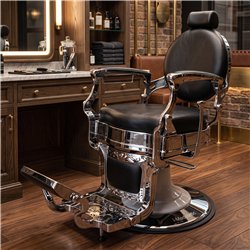 Chaise De Barbier Black Atlanta Vintage – Pompe Hydraulique