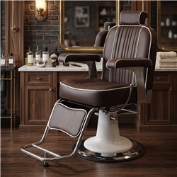 Chaise de barbier Manhattan | Confort vintage i-Medstetic