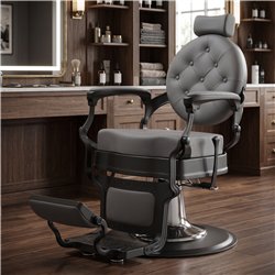 Sedia da Barbiere Buzz: Vintage e Regolabile – Weelko