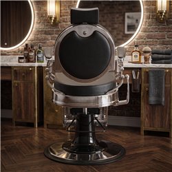 Sillón de Barbero Vintage Silver – Confort | I-medStetic
