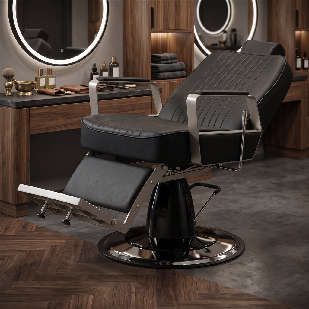 Classic Barber Chair – Vintage and Modern Hairdressing Chair by i-Medstetic