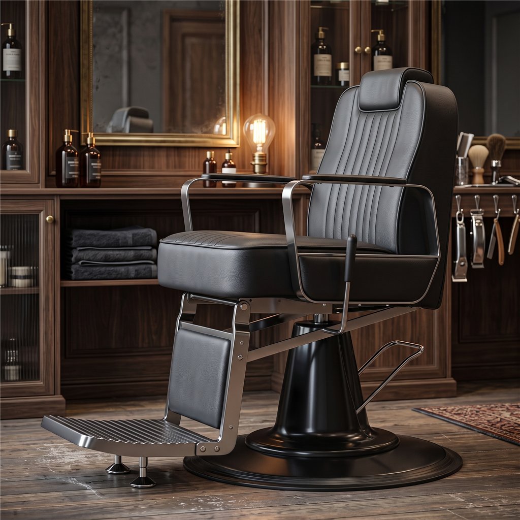 Fauteuil de Barbier Spike Vintage Weelko