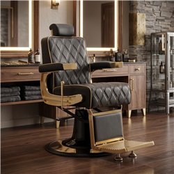 Sillón de Barbero Crew Gold Vintage Weelko