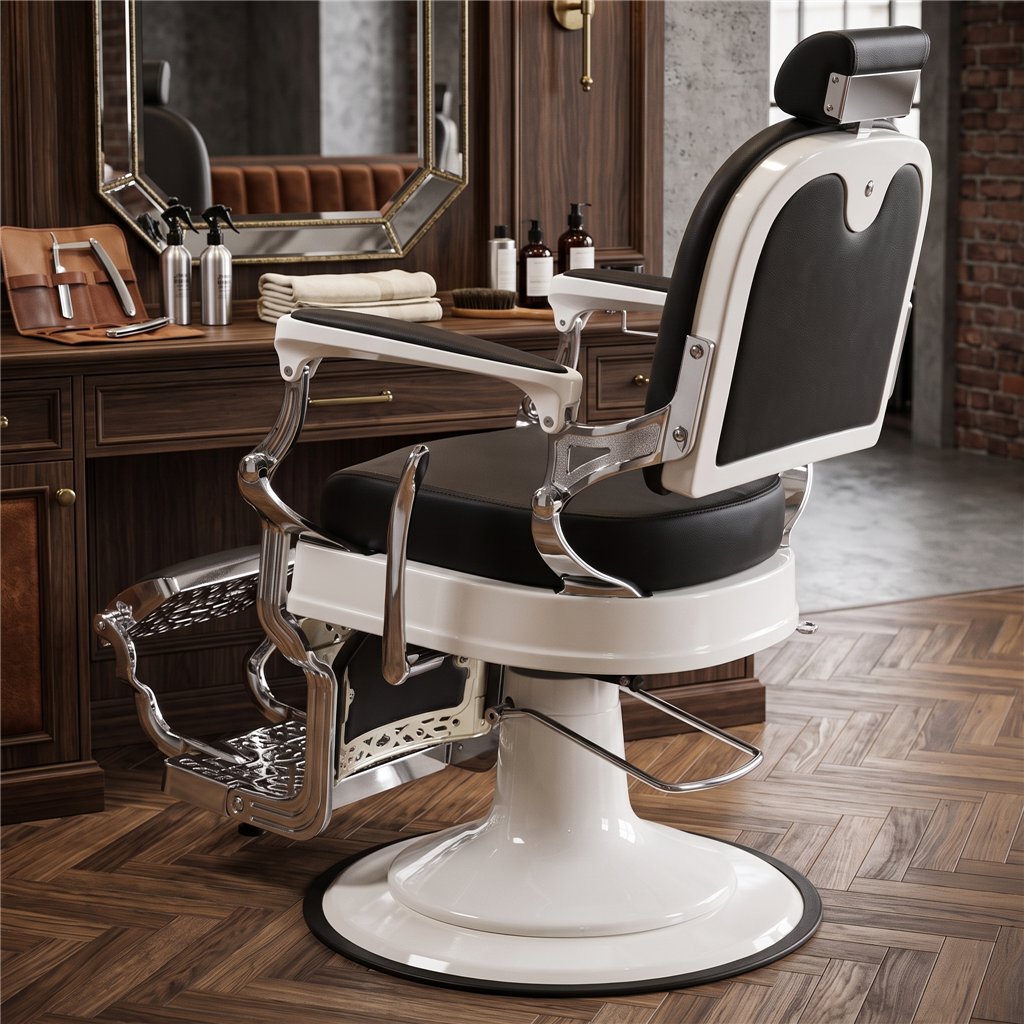 Cadeira de Barbeiro Black Master Vintage i-Medstetic
