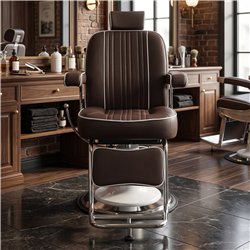 Barberstuhl Manhattan: Vintage Komfort | i-Medstetic