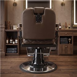 Sillón de barbero Brusk - bomba hidráulica profesional - Weelko