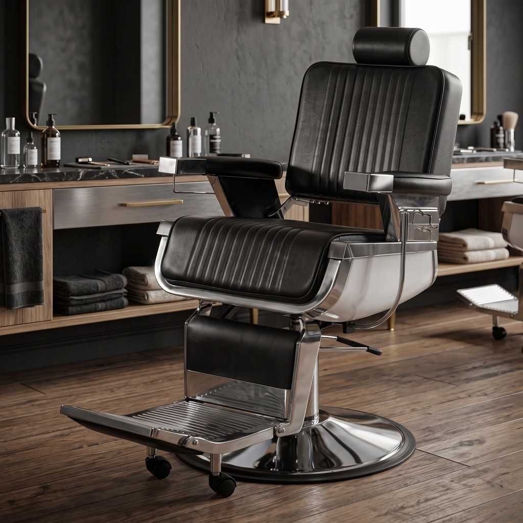 Sillón de Barbero Iron Vintage Moderno Fersan