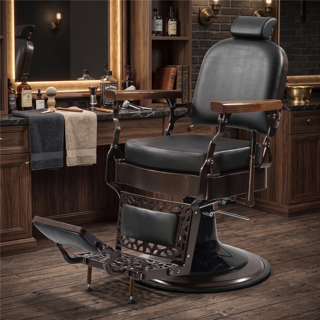 Fersan Barber Chair Vetus – Vintage, Modern Barbering Chair