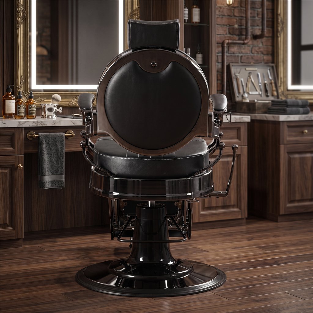 Fauteuil de barbier vintage Mige i-Medstetic